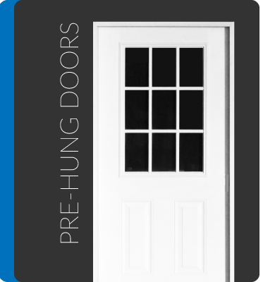 PRE - HUNG DOORS